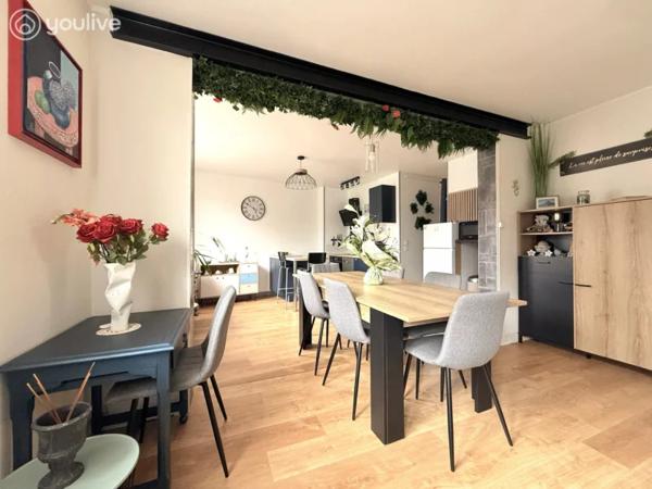 Saint-Valéry-en-Caux – Centre-ville – Appartement 4 pièces 66 m²