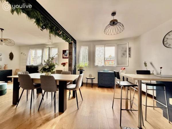 Saint-Valéry-en-Caux – Centre-ville – Appartement 4 pièces 66 m²
