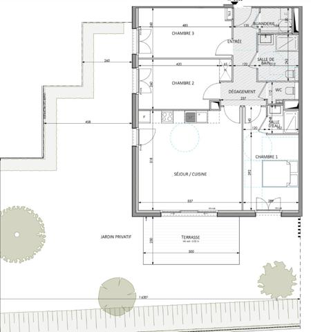 Appartement NEUF  T4 avec vue mer à Eze