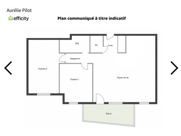 Appartement
         3 pièces
        - 62 m² 360 000 € *