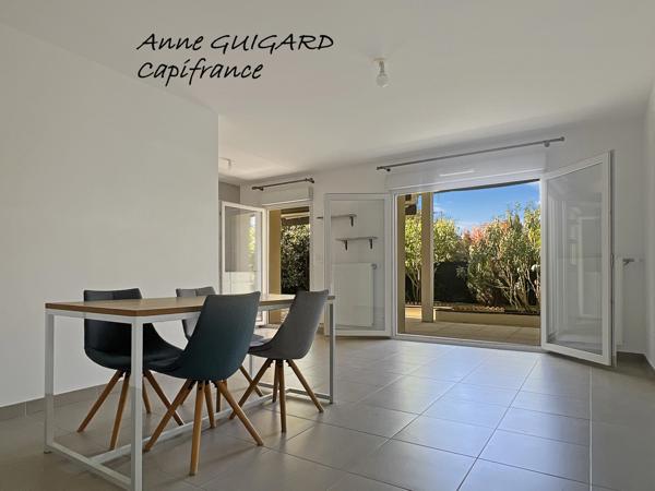 VALLEIRY (74) - APPARTEMENT 3 PIECES EN REZ DE JARDIN EXPOSE SUD-OUEST AVEC GARAGE AU CALME