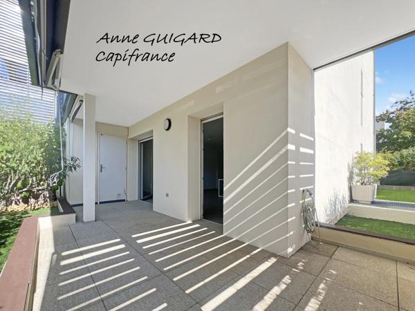 VALLEIRY (74) - APPARTEMENT 3 PIECES EN REZ DE JARDIN EXPOSE SUD-OUEST AVEC GARAGE AU CALME