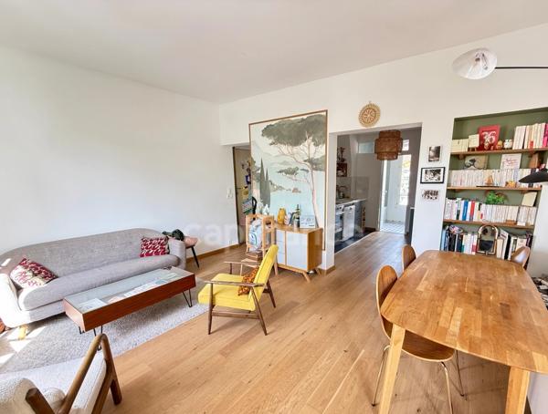 LA GARENNE-COLOMBES - QUARTIER PLAISANCE | 3 PIECES TRAVERSANT | 62m² | CHARME & LUMINOSITE