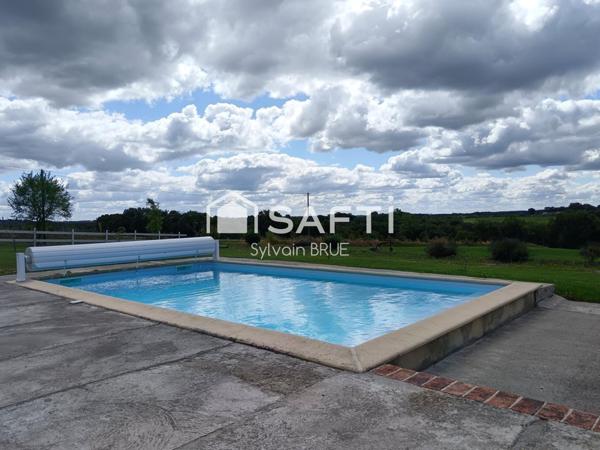 Maison T5 récente avec piscine et grand terrain – Quercy Blanc