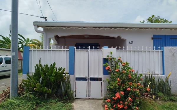 Maison à louer    2 pièces • 39 m2 Le Vauclin