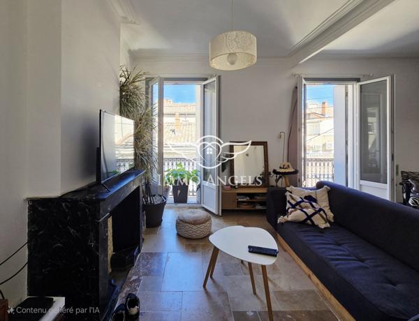 T3 + bureau “clés en main” – Charme ancien – Montpellier centre-ville