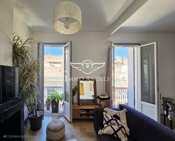 T3 + bureau “clés en main” – Charme ancien – Montpellier centre-ville