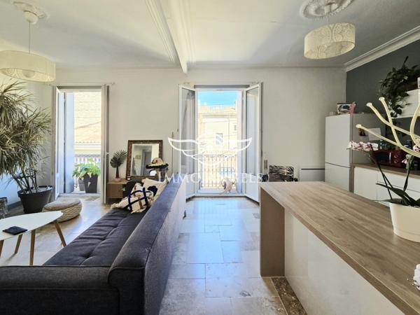 T3 + bureau “clés en main” – Charme ancien – Montpellier centre-ville