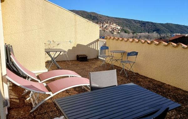 Vente Appartement P2 Avec terrasse Amelie-les-bains-palalda   