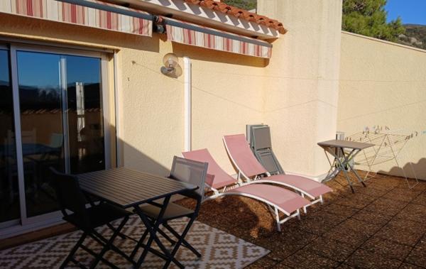 Vente Appartement P2 Avec terrasse Amelie-les-bains-palalda   