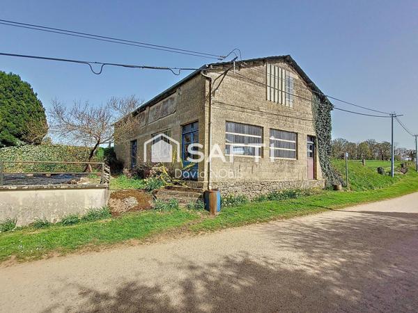 maison 3 chambres avec jardin, garage et atelier