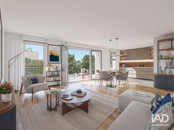Appartement à vendre 4 pièces 77 m² Le Chesnay-Rocquencourt