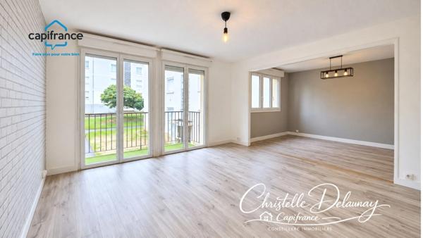 À VENDRE – BEL APPARTEMENT DE 65 M² AVEC BALCON, PARKING ET CAVE À LAVAL