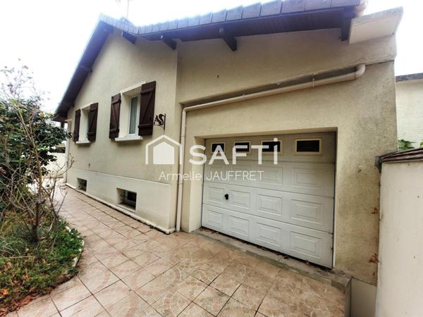 Maison 67m² tout à pied: gare, écoles, commerces