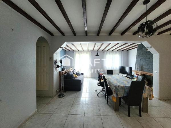 Maison 67m² tout à pied: gare, écoles, commerces