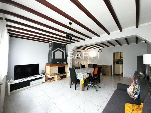 Maison 67m² tout à pied: gare, écoles, commerces