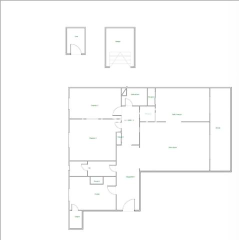 4 CHEMINS DES ROUTES T4 82m2 AVEC GARAGE ET CAVE