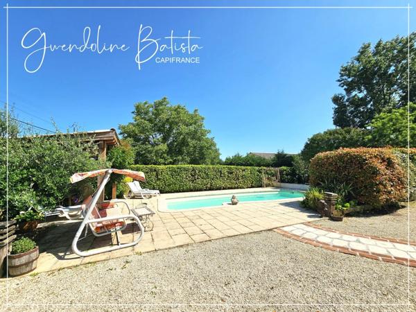 Propriété de charme en pierre avec gîte, piscine et parc arboré - LAMONZIE SAINT MARTIN (24)