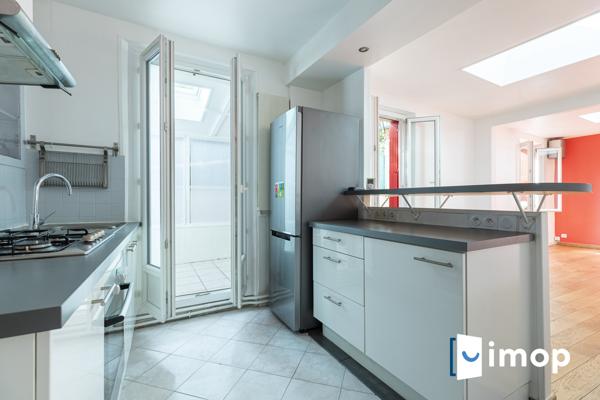 Maisonnette avec terrasse à 10 min des transports