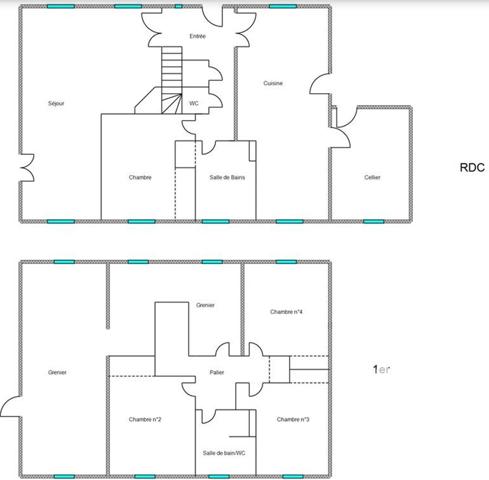 Maison à vendre 6 pièces 137 m² Chaunay