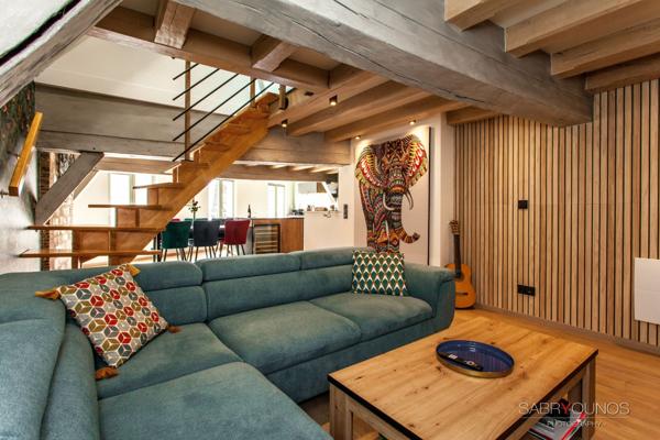 Appartement coup de coeur, ancien rénové plein centre ville au calme