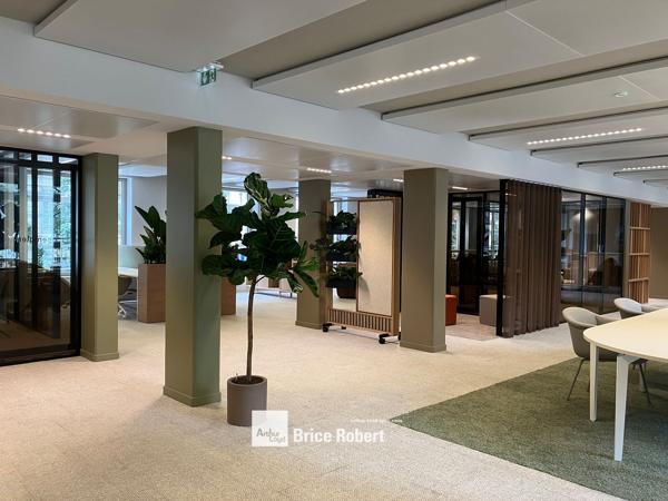 Location bureaux neufs avec rooftop végétalisé à Lyon 6ème Part-Dieu