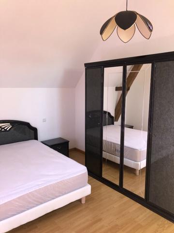 A LOUER BRISSARTHE Grand Appt T3 Meublé de 80 m2 avec vue sur la Sarthe