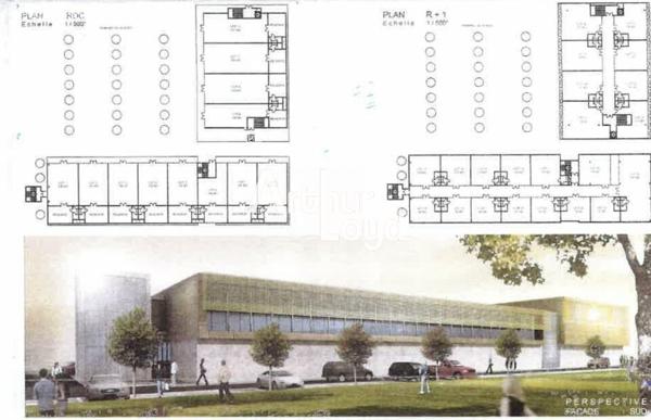 Bureaux à louer 2 503 m² divisibles à partir de 80 m² - Fréjus Capitou