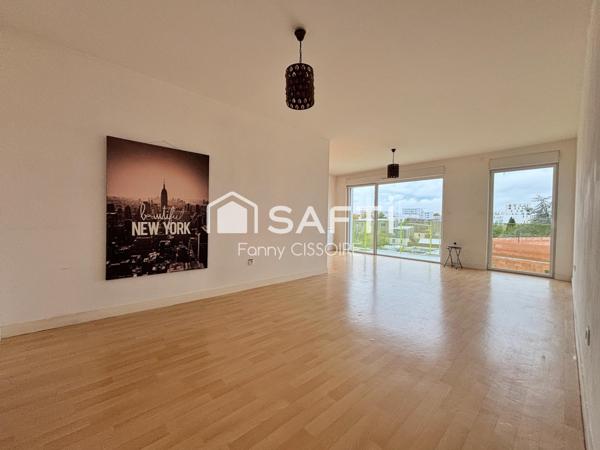 Grand T3 à Doulon dernier étage avec balcon et parking