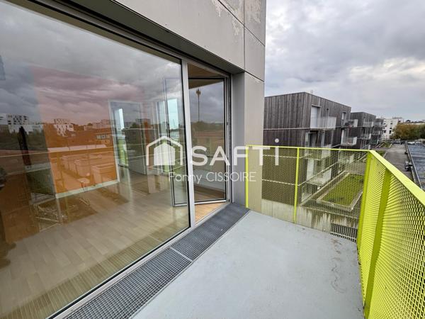 Grand T3 à Doulon dernier étage avec balcon et parking