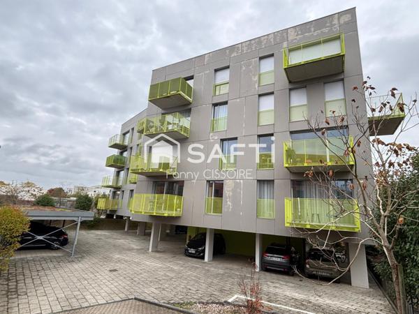 Grand T3 à Doulon dernier étage avec balcon et parking