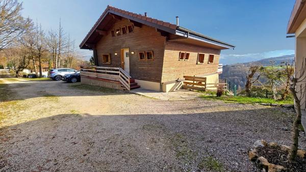 Maison individuelle au calme avec énorme vue sur les Alpes !