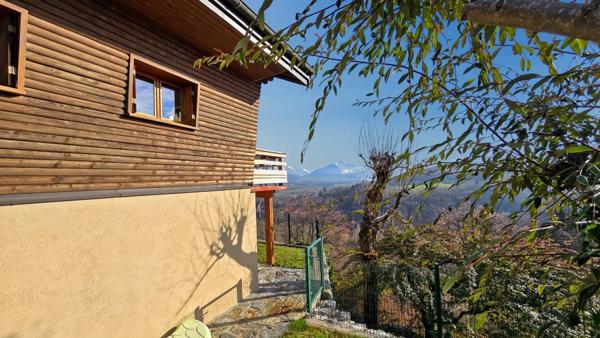 Maison individuelle au calme avec énorme vue sur les Alpes !