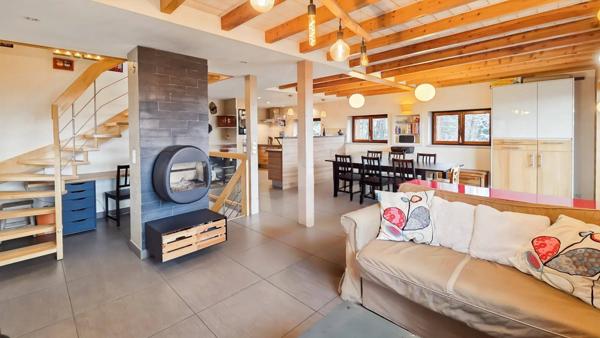 Maison individuelle au calme avec énorme vue sur les Alpes !