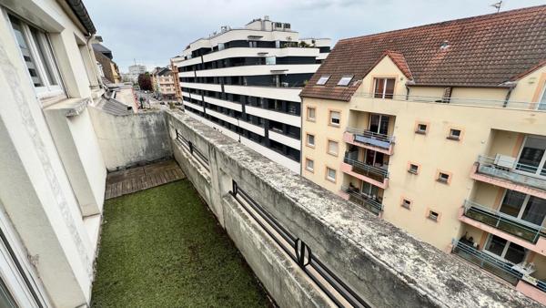 Thionville centre – 4 pièces avec terrasses, déjà loué 1 000 €/mois – Idéal investisseur