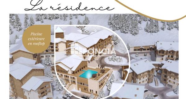 À vendre Studio 28.04 m² - Vars 05560