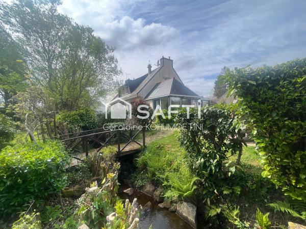 Maison néo-bretonne avec fort potentiel en cœur de bourg