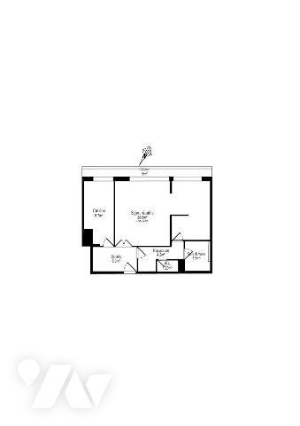 92100 BOULOGNE NORD - APPARTEMENT 2 PIECES - A RENOVER- 