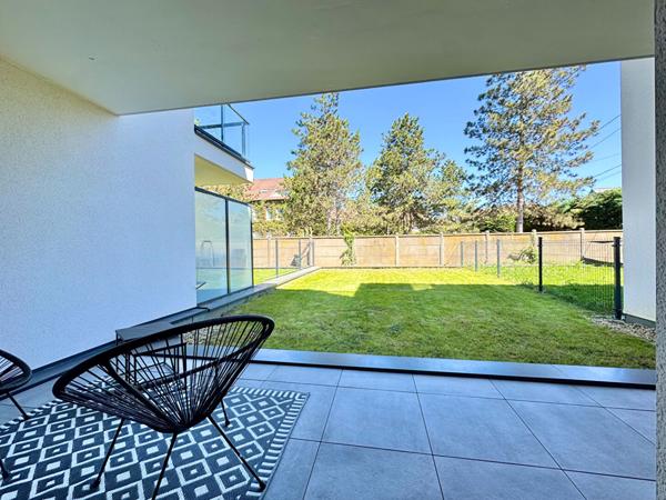 À louer - Superbe T2 MEUBLÉ neuf avec terrasse, jardin (100m²) et garage - THIONVILLE