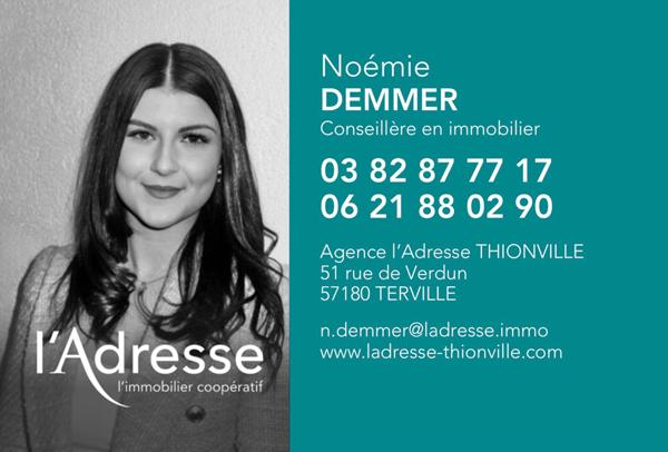 À louer - Superbe T2 MEUBLÉ neuf avec terrasse, jardin (100m²) et garage - THIONVILLE