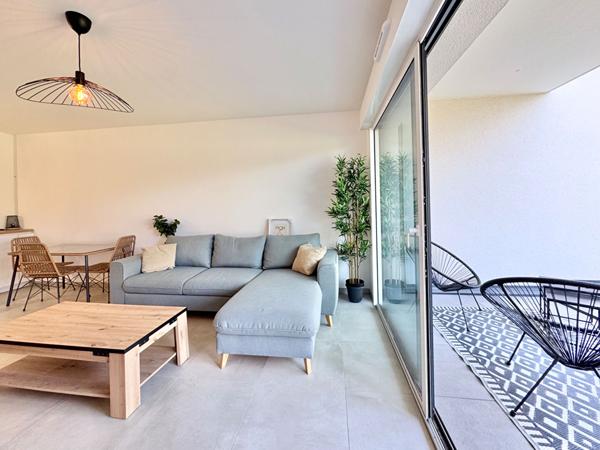 À louer - Superbe T2 MEUBLÉ neuf avec terrasse, jardin (100m²) et garage - THIONVILLE