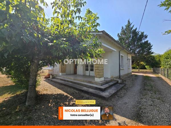 Maison de plain pied proche du centre ville