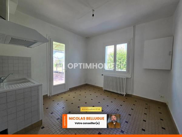 Maison de plain pied proche du centre ville