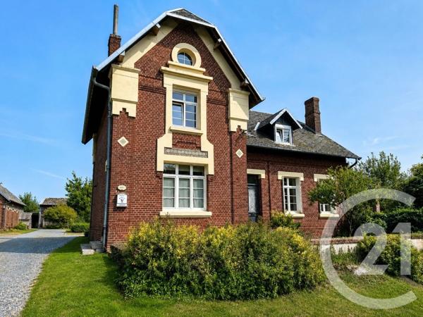 Maison à vendre  7 pièces - 191,49 m 2   PERONNE  - 80