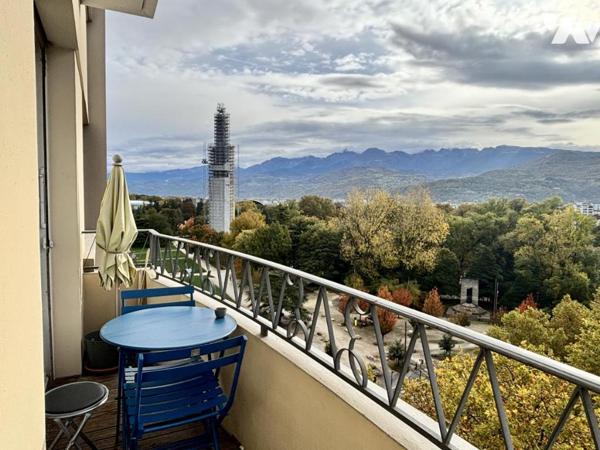 Grenoble – Appartement 4P+C de caractère dans résidence prisée, à deux pas du centre