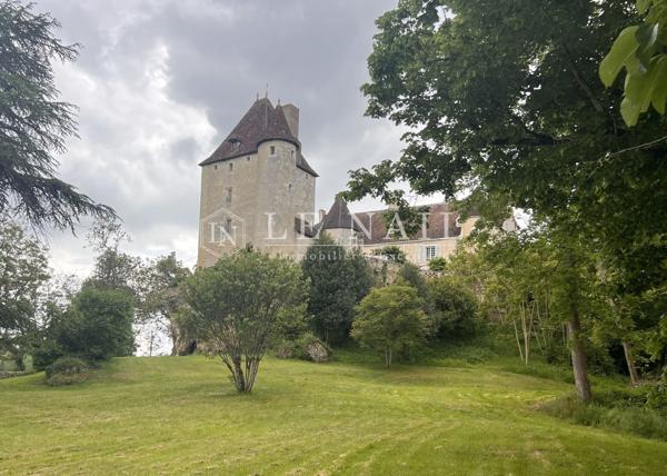 Magnifique château XVIe et XVIIIe avec son donjon du XIIIe au Sud de la Touraine