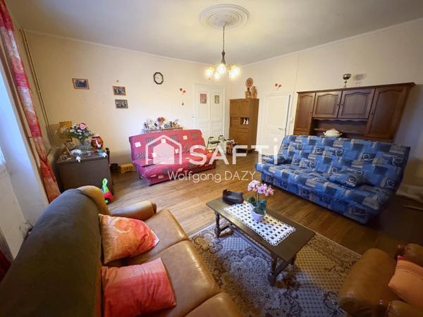 Maison de caractère avec un fort potentiel