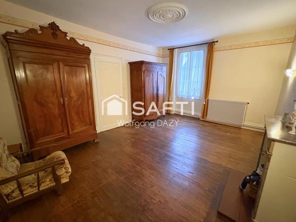 Maison de caractère avec un fort potentiel