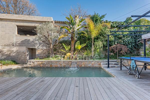 Mougins Centre (Tournamy) / à vendre Propriété de charme avec dépendance, piscine et double garage