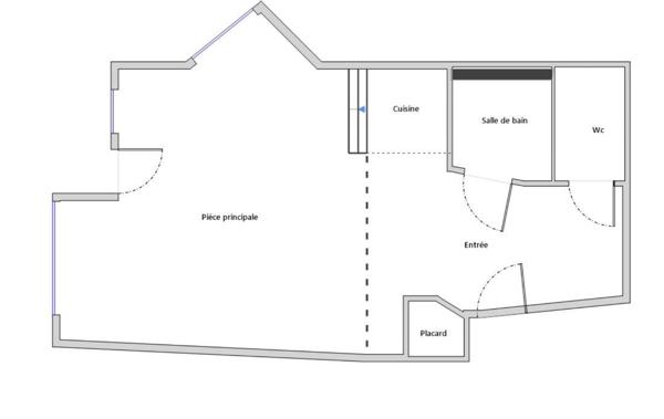 Appartement à vendre 1 pièce 25 m² Deauville